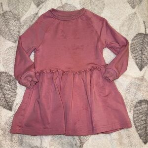 Little Sleepies Pink Long Sleeve Sweater Dress